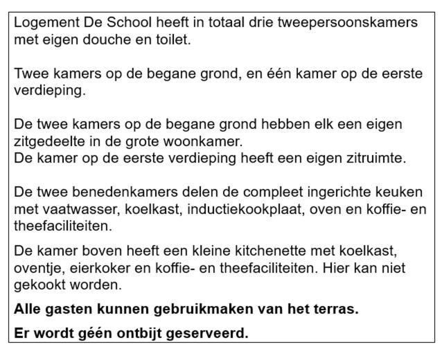 Logement De School Мидделбург Экстерьер фото